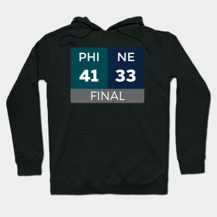 PHI 41 NE 33 Hoodie